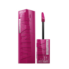Maybelline Super Stay Vinyl Ink Liquid Lip Color - Highly Pigmented Color and Instant Shine, Unafraid, 4.2ml