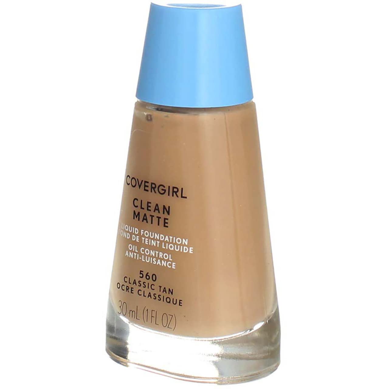 (Classic Tan 560) - CoverGirl Clean Oil Control Liquid Makeup, Classic Tan 560 1 fl oz (30 ml)