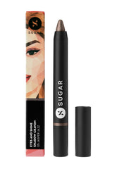 Sugar Cosmetics Eyes & Shine 05 Jasper Jazz Eyeshadow Stick (Medium Metallic Brown with Gold Glitter), Smooth, Long-Wearing, Multi-Purpose