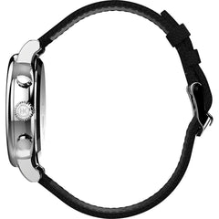 Timex Men Chronograph Watch with a Fabric Strap Standard Chrono - Black