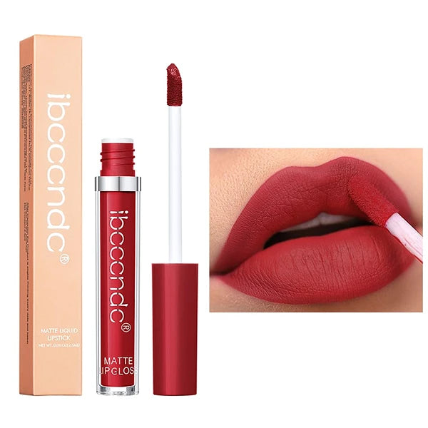 MYUANGO Matte Liquid Lipstick, Ultra-Intense Pigmented Creamy Formula, Long Lasting, Lightweight, Transfer & Water Resistant Lipstick (05)