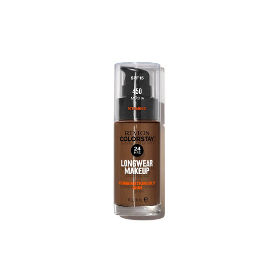REVLON (30ml, Mocha) - Colorstay SPF 15 Makeup Foundation for Combination/Oily Skin, Mocha, 30ml