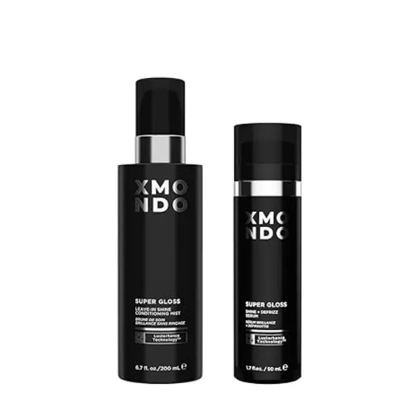 XMONDO Hair Frizz Free Styling Kit Controls Frizz and Flyaways, Boosts Shine, Suitable for All Hair Types
