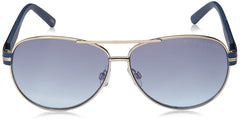 U.S. Polo Assn. mens Pa1013 Stylish Metal UV Protective Aviator Sunglasses for Men. Classic Gifts for Men, 63 mm (pack of 1)