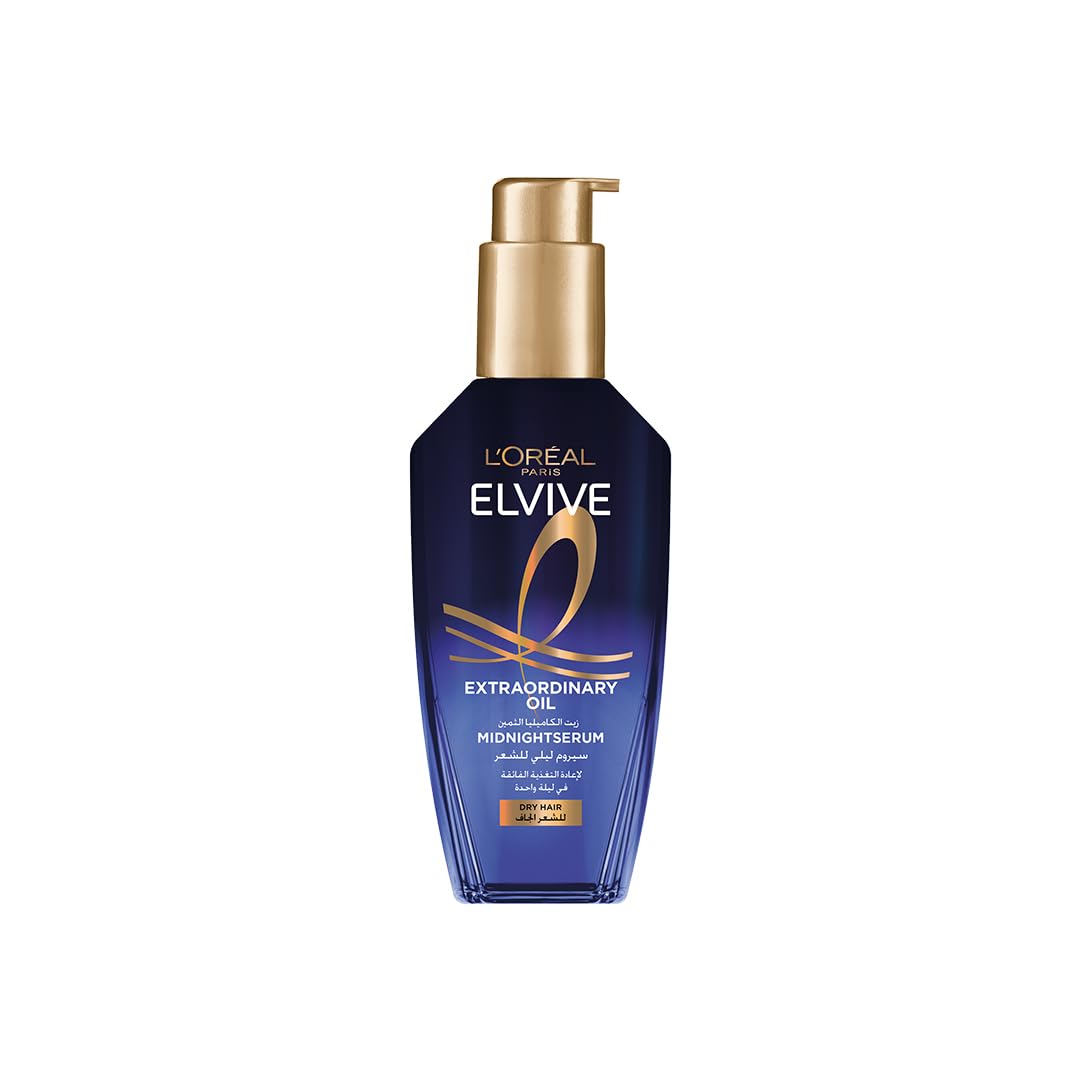 L’Oréal Paris Elvive Extraordinary Oil Midnight Serum For Dry Hair - 100ml