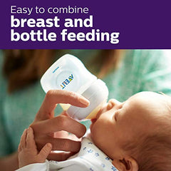 Philips Avent Natural Baby Bottle 4 Piece SCF010/47 transparent 075020068248