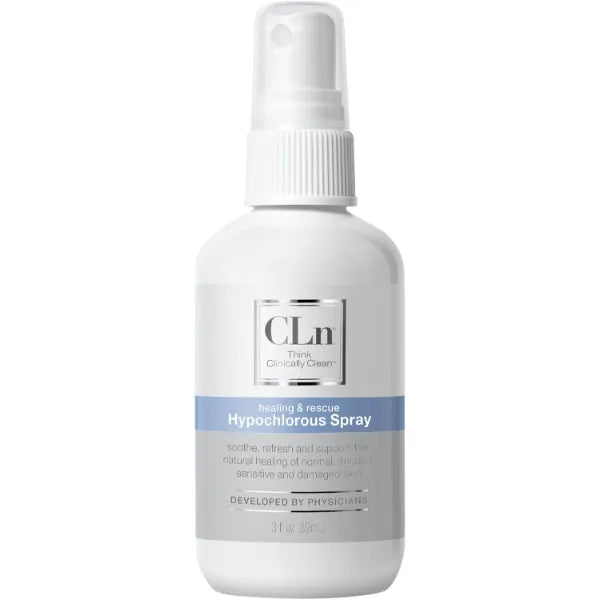 CLn Hypochlorous Spray - Daily Cleansing Spray to Manage Minor Skin Cuts and Lacerations Without Alcohol, Antibiotics, Steroids or Fragrance, 3 fl. oz