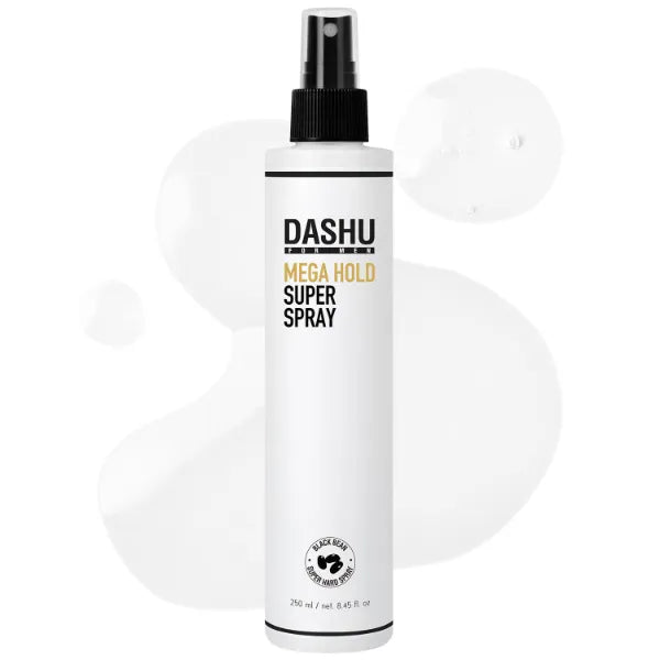DASHU Mega Hold Super Hair Spray Ultra-Strong Fixation with Natural Finish & Easy Wash-Out