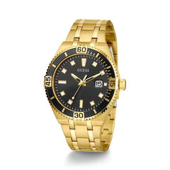 GUESS Men's Quartz Watch with Stainless Steel Strap, Silver, 20 (Model: GW0330G1)