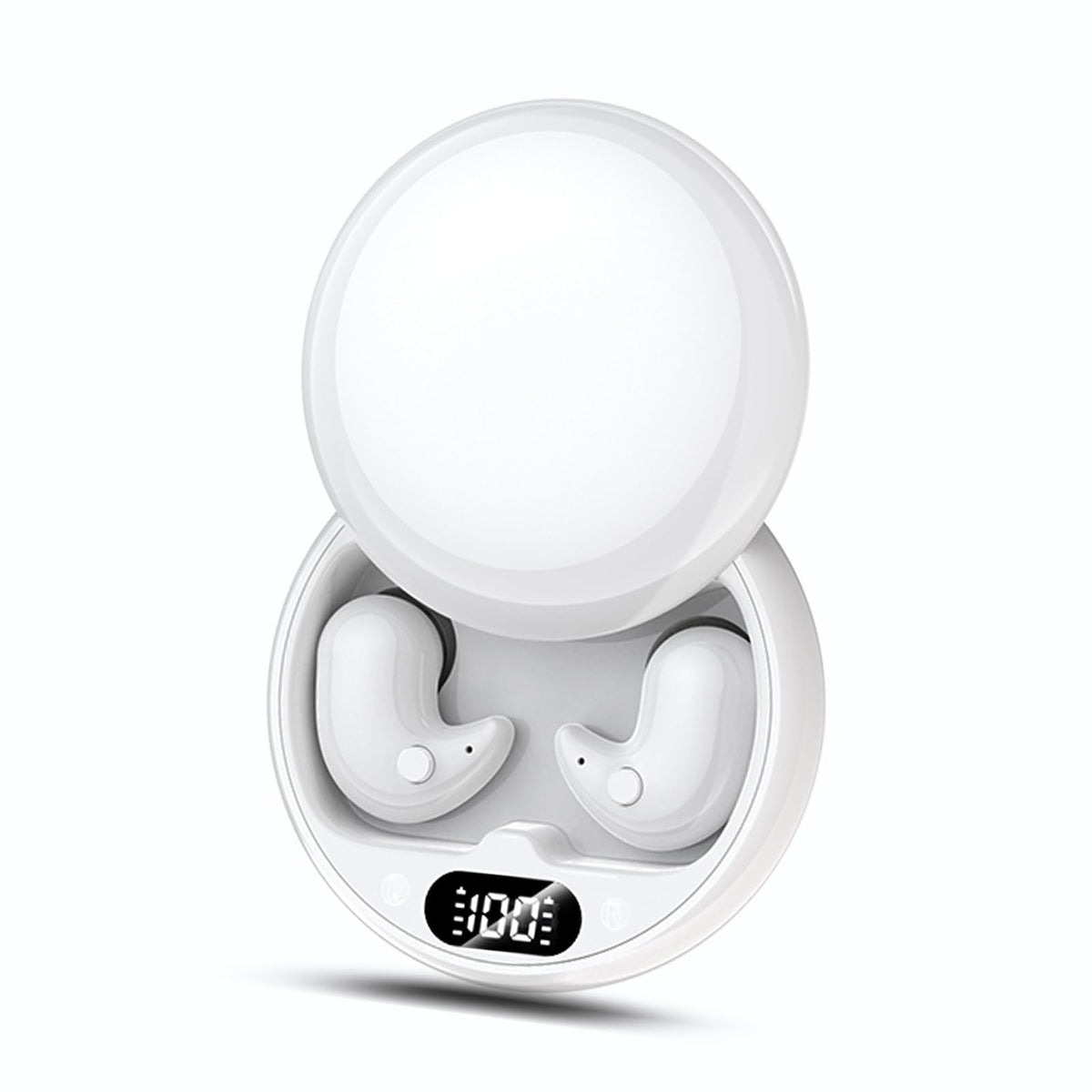 Khazna Smart Translator Earbuds with 144 Languages Real-Time Translation, 2-in-1 Bluetooth 5.3 Earbuds & AI Interpreter, Support Calls/Music for iOS/Android, Perfect for Business/Travel/Learning