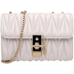 YWhalep Women's PU Leather Crossbody Shoulder Bag with Chain Wallet and Purse