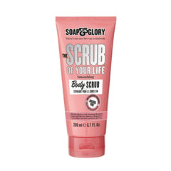 Soap & Glory Original Pink The Scrub of Your Life Body Buffer, Exfoliating Body Scrub, Rose & Bergamot Body Polish with Shea Butter & Vitamin E - 200ml