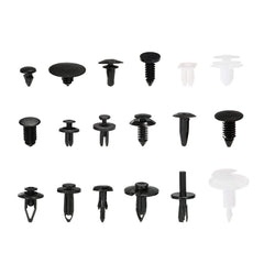 Sulfar Car Retainer Clips & Plastic Fasteners Kit Auto Fastener Clips With Clips Removal Tool 415Pcs 18 Sizes Car Push Pin Rivet Trim Clips Panel Moulding Car Accessories