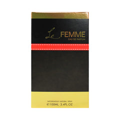 ARMAF LE FEMME 3.4 oz EAU DE PARFUM SPRAY FOR WOMEN