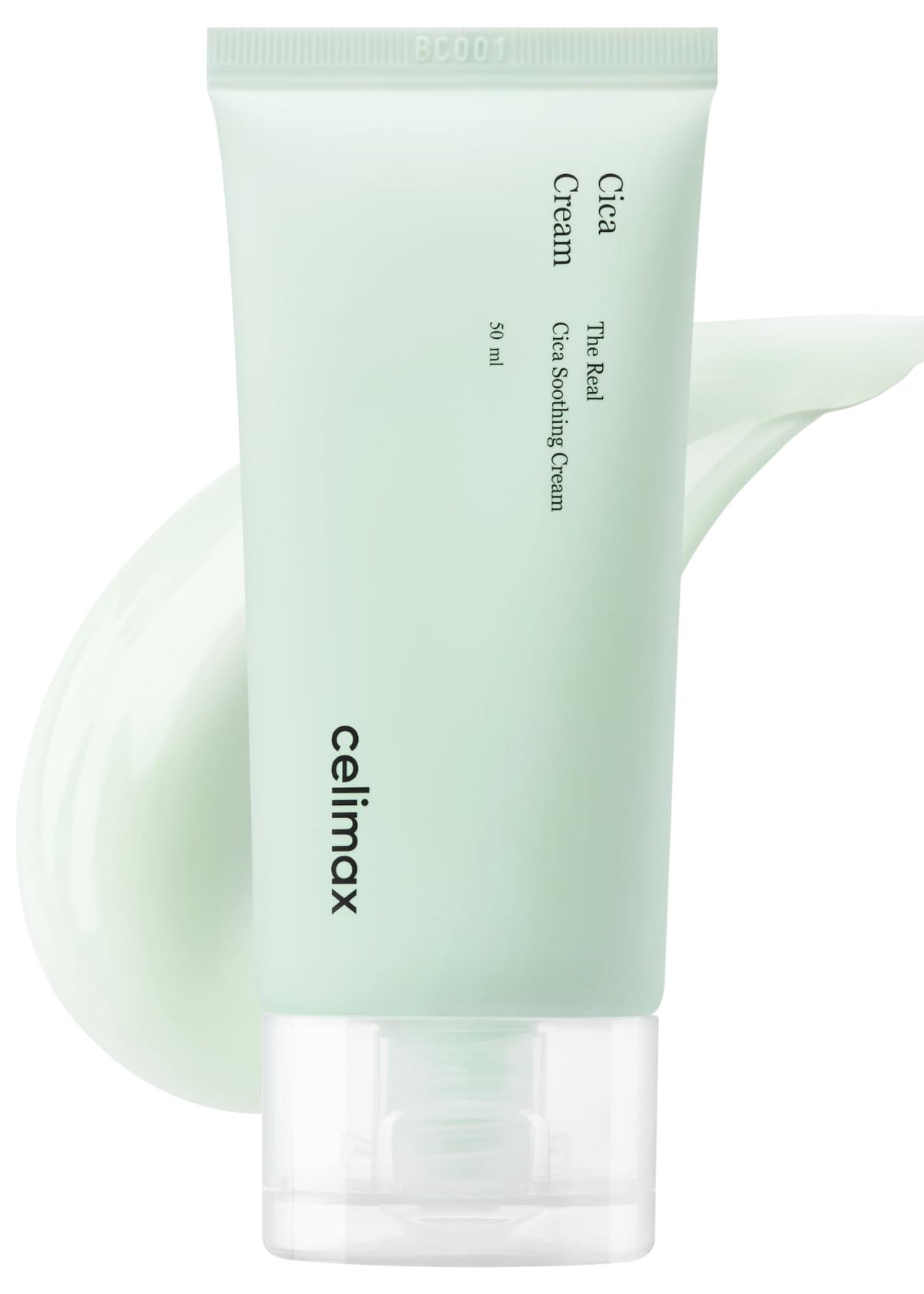 CELIMAX The Real Cica Soothing Cream - with 73% Fresh Cica Extract, Oil-free formula, Lightweight Hydrating Gel-cream, 50ml