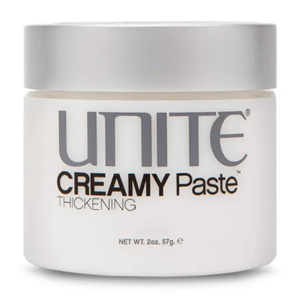 UNITE Hair CREAMY Paste, Versatile Styling Paste for Texture, Definition & Buildable Hold, Adds Thickness & Piecey Separation – 2 Oz