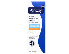 PanOxyl Acne Foaming Wash, 10% Benzoyl Peroxide 5.5 Ounce (Pack of 4)