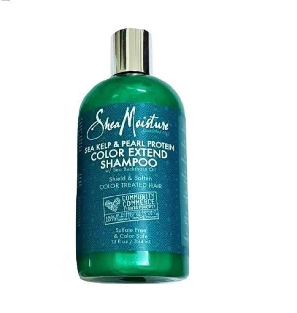 SHEA MOISTURE Sea Kelp & Pearl Protein Color Extend Shampoo - 13oz