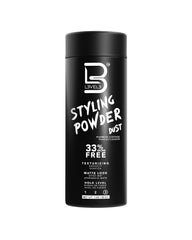 L3 Level 3 Styling Powder - Natural Look Mens Powder - Easy to Apply with No Oil or Greasy Residue - Level Three Delivers Matte Finish, 30g