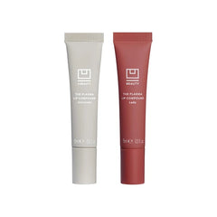 U Beauty The PLASMA Lip Compound Duo – Universal (Clear) + Lady (Warm Nude-Mauve) | Contouring & Hydrating Lip Treatment with SIREN Capsule Technolog for Visibly Fuller, Smoother Lips