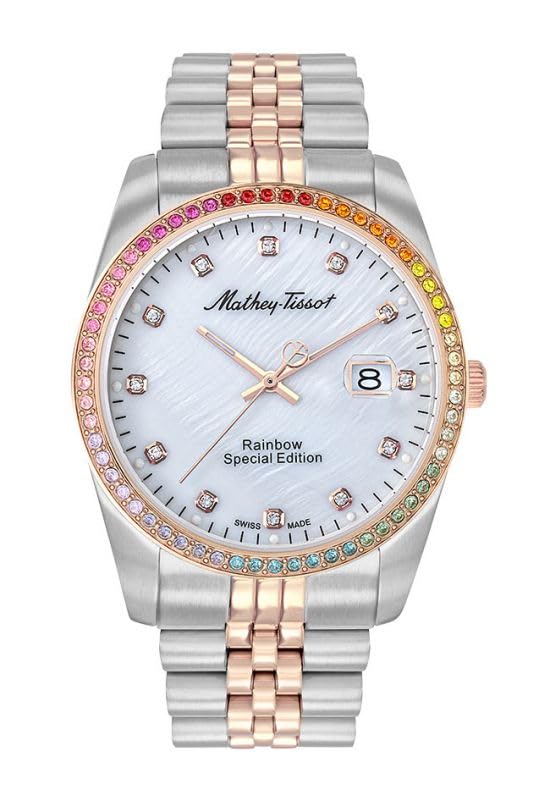 Mathey-Tissot White Dial Watches for Men-H809BQI, White