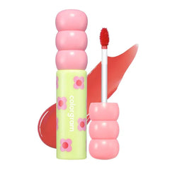 COLORGRAM Fruity Glass Tint 02 Dewy Grapefruit | Korean Long Lasting & Waterproof Lip Stain | Glossy Dewy Lip Tint | Buildable, Blendable and Moisturizing | 0.11 Oz