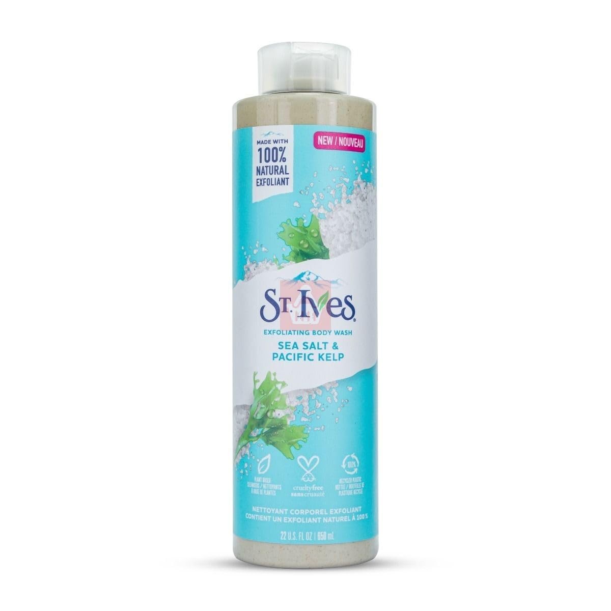 St. Ives Exfoliating Body Wash with Sea Salt, Sea Kelp & Pacific Sea Salt 23 fl oz (650 ml)