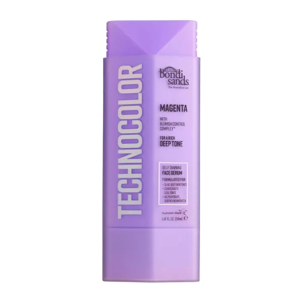 Bondi Sands Technocolor Self Tanning Face Serum, Innovative Formula Hydrates, Soothes, and Enhances Skin with Vitamin C and Chamomile, Fragrance Free