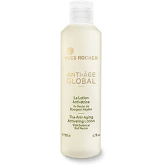 Yves Rocher Anti-Age Global Anti-aging Activating Lotion with precious Botanical Nectar, 200 ml bottle