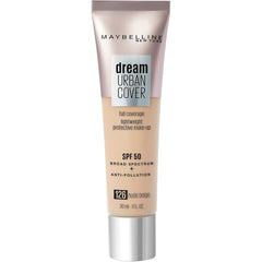 Mayb Make-Up Maybelline Dream Urban Cover All-In-One Protective Makeup, 126 Nude Beige