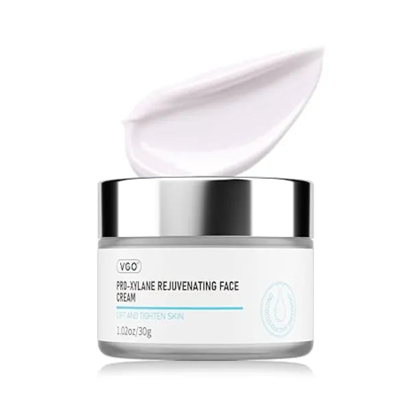 VGO Pro Xylane Active Cream Plumping & Firming, Daily Face Repair Moisturizer Hydrating for All Skin Types 30g / 1.02oz