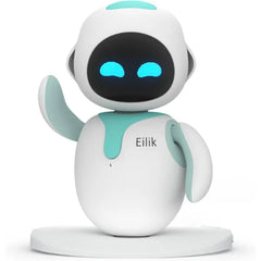 ENERGIZE LAB Eilik – Cute Robot Pets for Kids and Adults, Your Perfect Interactive Companion at Home or Workspace, Unique Gifts for Girls & Boys