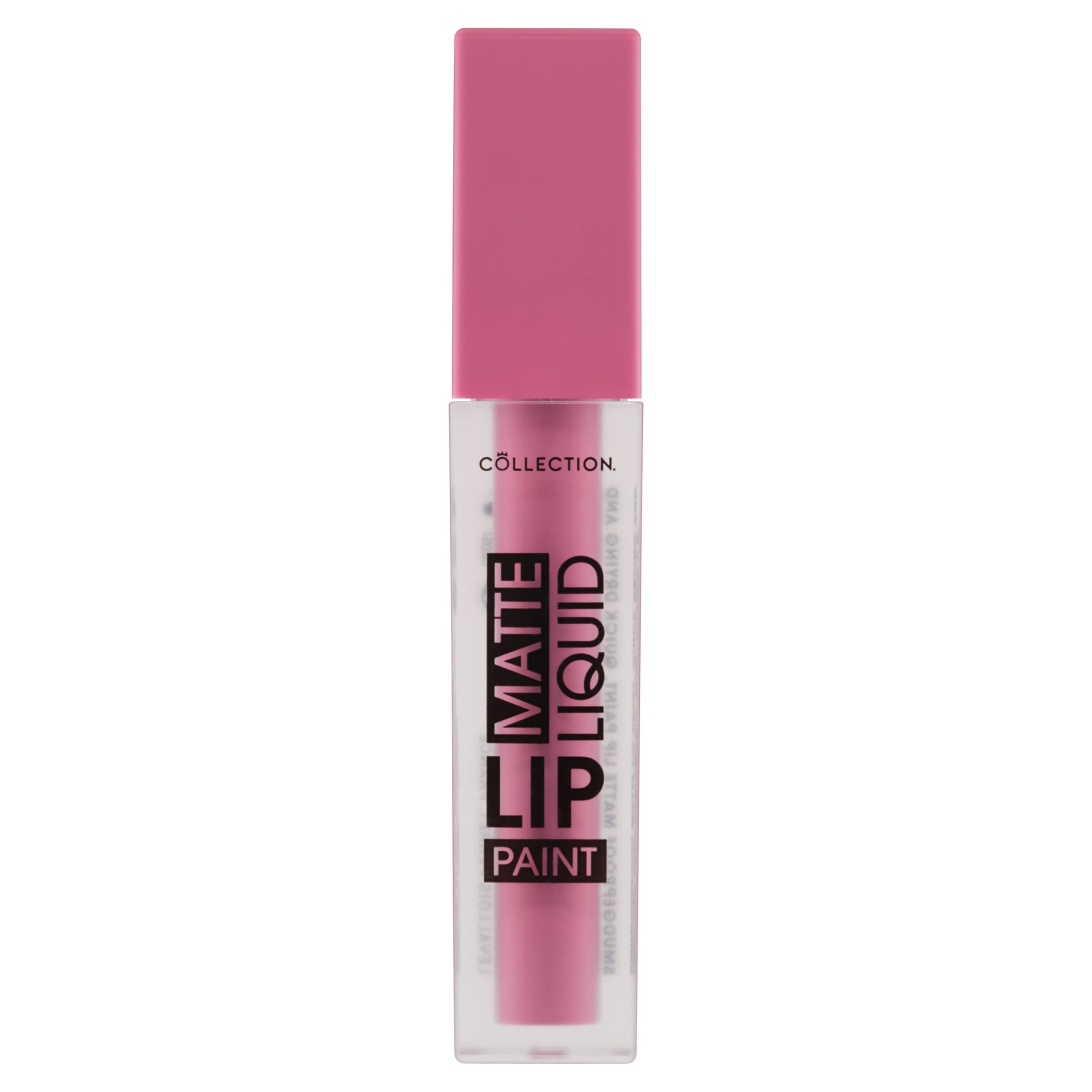 Collection Cosmetics Matte Liquid Lip Paint, Moisturising, Smudge-Proof, Hustler, 3.5ml