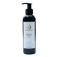 Nectarome Shower Gel Soothing Verbena – Refreshing Body Wash with Moisturizing Cream, Gentle Exfoliation & Antibacterial Care – Hydrating Formula for All Skin Types, 200ml
