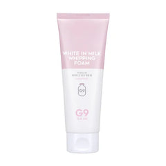 G9SKIN White in Milk Whipping Foam (120ml/4.05fl.oz) – Moisturizing Whipped Facial Cleanser for Radiant Skin