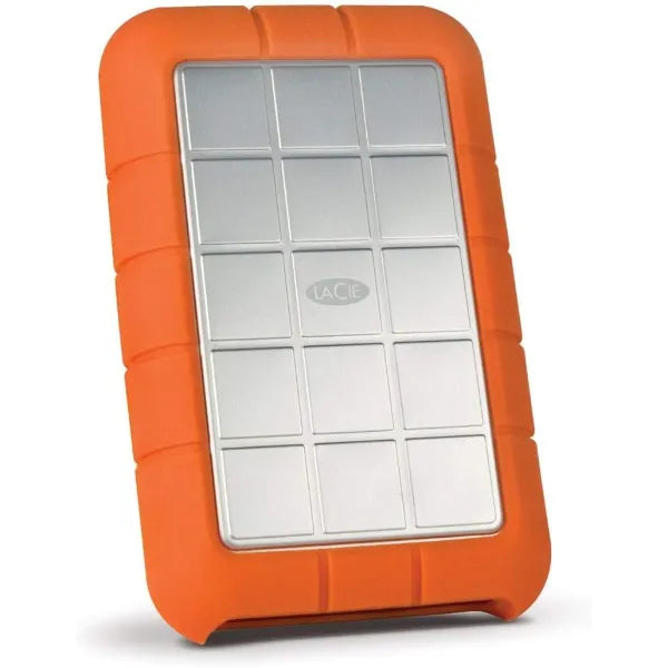 LaCie Rugged Triple Interface USB 3.0 External Hard Drive 1TB (STEU1000400) - Orange