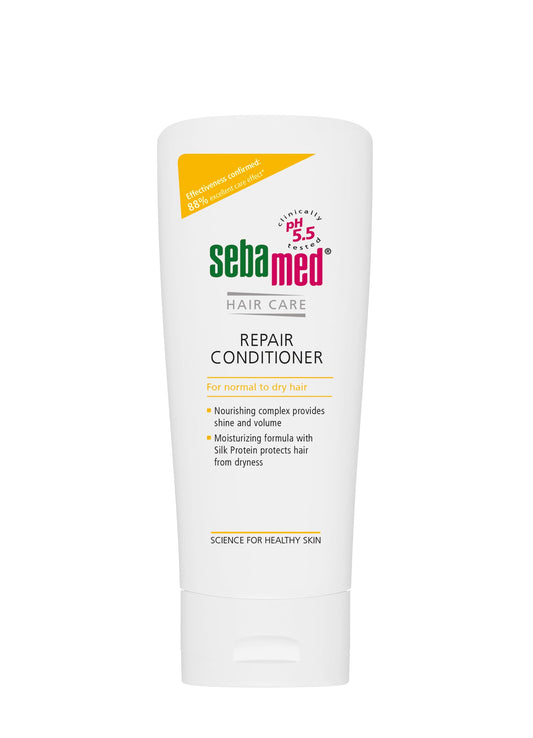 SEBAMED Repair Conditioner for Normal To Dry Hair, Nourishing Complex, Provides Shine & Voulme, Moisturizing - 200ml, white