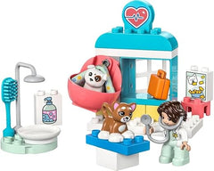 LEGO® DUPLO® Town Visit to the Vet Clinic 10438 Building Toy Set (28 Pieces)