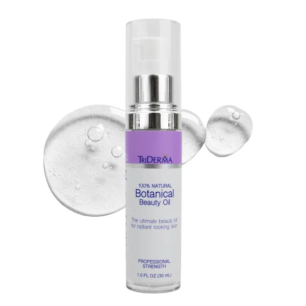 TriDerma Age Defy Beauty Oil – Anti-Aging Facial Beauty Oil | Hydrating & Rejuvenating Skin Treatment | Lightweight Nourishing Face Oil for Fine Lines & Wrinkles | Multi-Benefit Skincare Formula