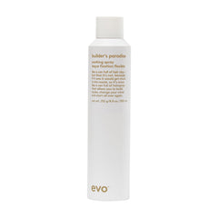 EVO Builder's Paradise Working Spray - Flexible Hold & Helps Control Frizz - Provides Volume & Lasting Hair Style - 300ml / 8.8oz