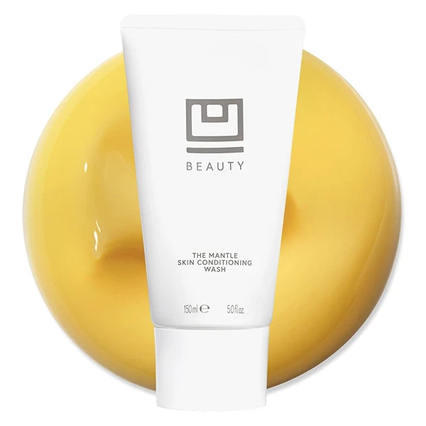 U Beauty The MANTLE Skin Conditioning Wash - Hydrating Facial Cleanser & Makeup Remover with Vitamin C + E, Fruit AHAs, and Hyaluronic Acid for Clean, Refreshed and Hydrated-Looking Skin - 5.0 fl oz