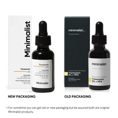 Minimalist 3% Tranexamic Acid Face Serum for PIE, PIH and Acne Scars | Face Serum with HPA to help provide even looking skin tone | 30 ml