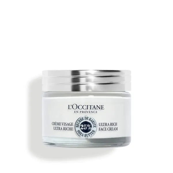 L'Occitane Shea Ultra Rich Face Cream, Moisturising, nourishing.