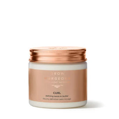 Grow Gorgeous Curl Leave-in Butter 200ml - With Hyaluronic Acid and Cocoa Butter for Smooth, Manageable, Bouncy Curls - Vegan
