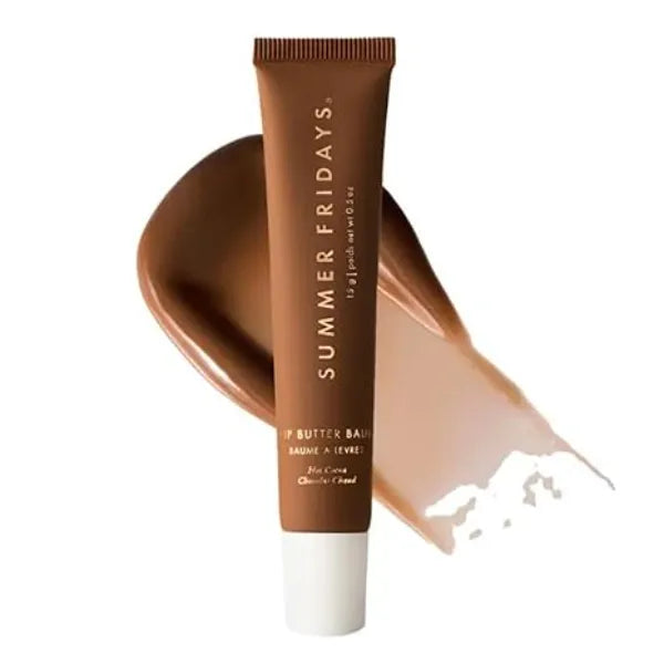 Summer Fridays Lip Butter Balm Hot Cocoa (sheer warm chocolate)  0.5 oz / 15