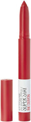 Maybelline Lipstick, Superstay Matte Ink Crayon Longlasting Red Lipstick with Precision Applicator 45 Hustle In Heels