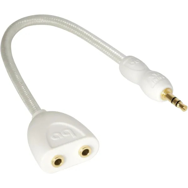 AudioQuest Mini Adapter - 3.5mm Mini Plug to Dual RCA Female for Headphones, Music Players and Smartphones