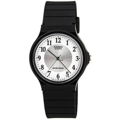 Casio Unisex-Adult Quartz Black / White / Silver