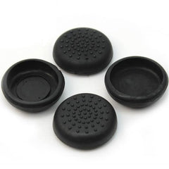 eWINNER 4 in 1 pirate king Analog Stick Silicone Cap Thumbstick Thumb Grip Cover Case Skin Joystick Compatible with PS5 PS4 PS3 PS2 Xbox One Xbox 360 Controller (Black-A)
