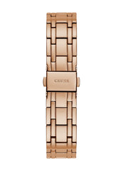GUESS Women's Quartz Analog Watch with Stainless Steel Strap GW0604L3, Rose Gold, Bracelet